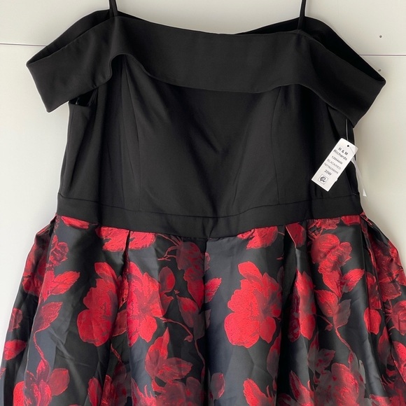 ($90) R&M Richards Women Plus Size Formal Holiday Party Christmas Dress, Sz 20W - Picture 7 of 10